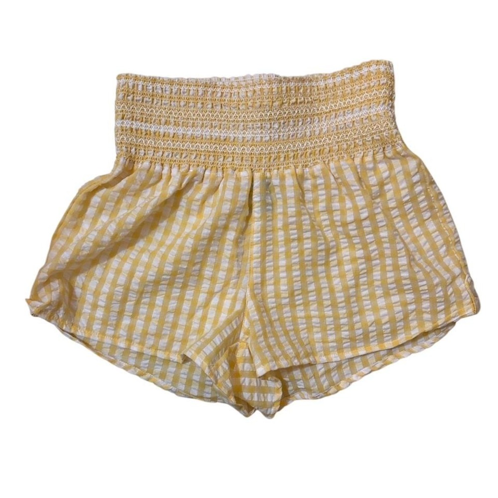 gingham shorts